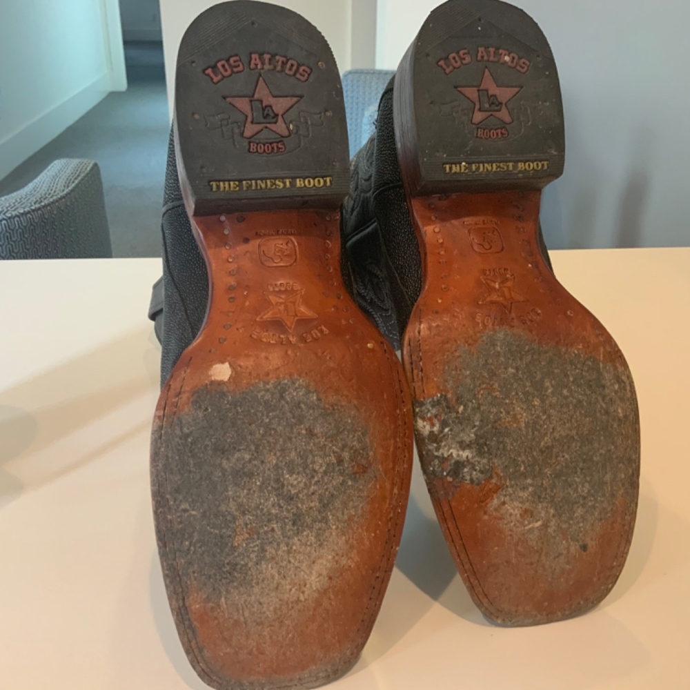 Men's Los Altos Stingray Single Stone Boots - Picture 4 of 5